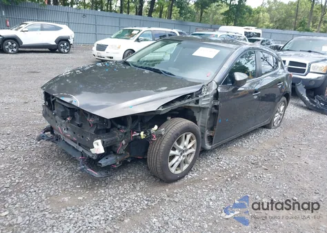 2014 Mazda Mazda3 I Touring z USA, uszkodzony, nr VIN JM1BM1L77E1155447